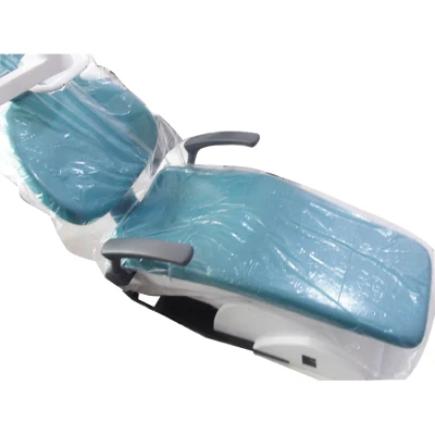 Couverture jetable dentaire imperméable à l'eau en plastique de pleines douilles de chaise