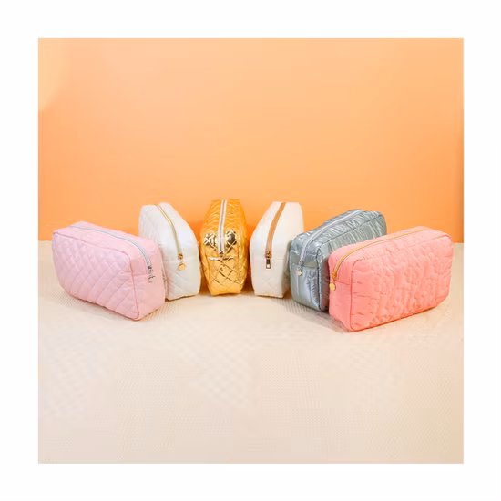 Sac cosmétique de maquillage de beauté en cuir PU