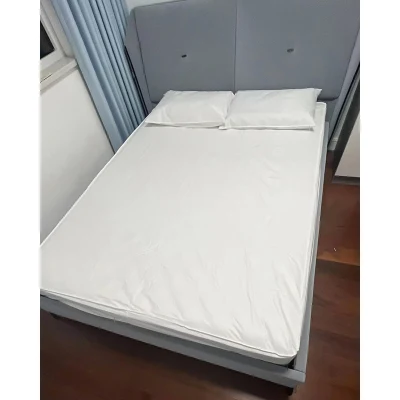 Draps de lit non tissés jetables antibactériens imperméables à l'huile de qualité hospitalière