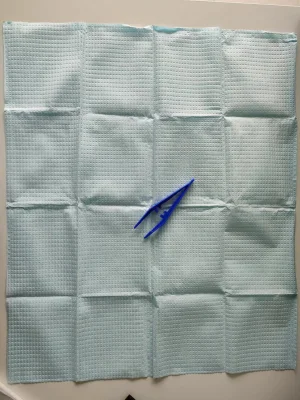 Emballage médical Papier d'emballage de stérilisation jetable médical Tissu non tissé bleu Emballages de stérilisation CSR