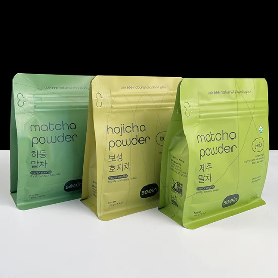 Sac d'emballage alimentaire en plastique Chine Stand up Pouch Fabricant Impression personnalisée Ziplock Snack Chips Café Thé Sac avec fermeture à glissière refermable